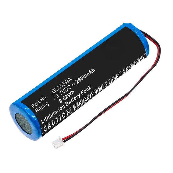 Batteries N Accessories BNA-WB-L11005 Quadcopter Drone Battery - Li-ion, 3.7V, 2600mAh, Ultra High Capacity - Replacement for DJI GL358WA Battery