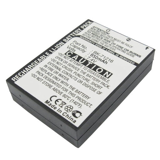 Batteries N Accessories BNA-WB-L9708 2-Way Radio Battery - Li-ion, 7.4V, 850mAh, Ultra High Capacity - Replacement for Cobra FT553444P-2S Battery