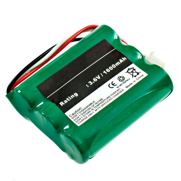 Batteries N Accessories BNA-WB-H332 Cordless Phone Battery - Ni-MH, 3.6 Volt, 1600 mAh, Ultra Hi-Capacity Battery