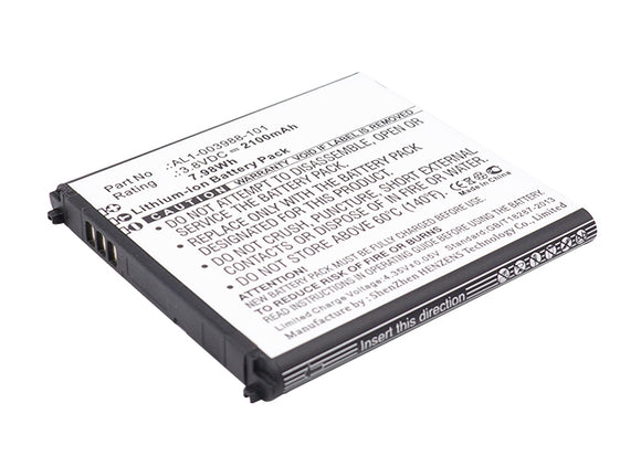 Batteries N Accessories BNA-WB-L1563 Wifi Hotspot Battery - Li-ion, 3.8V, 2100mAh, Ultra High Capacity - Replacement for NEC AL1-003988-101 Battery