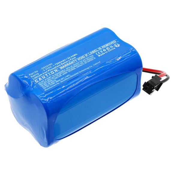 Batteries N Accessories BNA-WB-L19031 Solar Battery - LiFePO4, 3.2V, 7200mAh, Ultra High Capacity - Replacement for Gama Sonic GS32V60 Battery