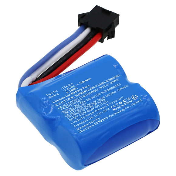 Batteries N Accessories BNA-WB-L18486 Robot Battery - Li-ion, 7.4V, 700mAh, Ultra High Capacity - Replacement for Huanqi 960 Battery