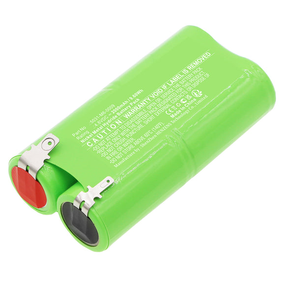 Batteries N Accessories BNA-WB-H18059 Gardening Tools Battery - Ni-MH, 4.8V, 2000mAh, Ultra High Capacity - Replacement for WOLF Garten 5031-M6-0009 Battery