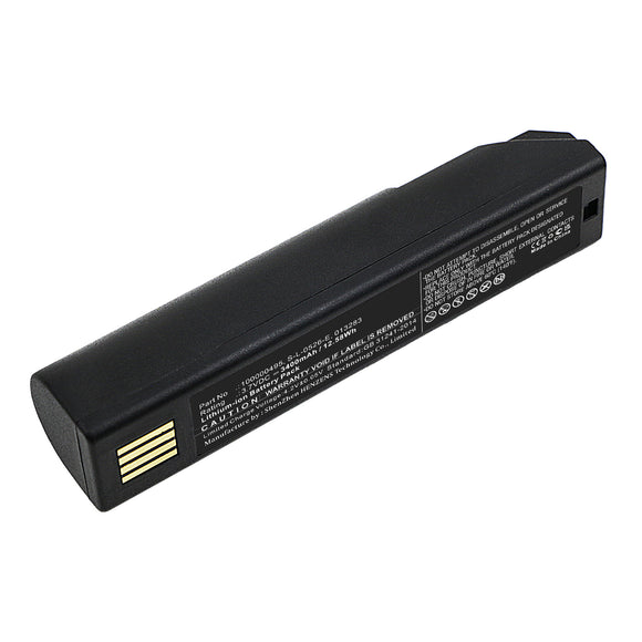 Batteries N Accessories BNA-WB-L1242 Barcode Scanner Battery - Li-Ion, 3.7V, 3400 mAh, Ultra High Capacity Battery - Replacement for Honeywell 13283 Battery