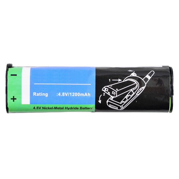 Batteries N Accessories BNA-WB-H1005 2-Way Radio Battery - Ni-MH, 4.8V, 1200 mAh, Ultra High Capacity Battery - Replacement for Motorola NNTN4190 Battery