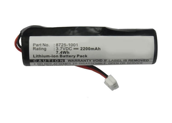 Batteries N Accessories BNA-WB-L7369 Shaver Battery - Li-Ion, 3.7V, 2200 mAh, Ultra High Capacity Battery - Replacement for Wella 8725-1001 Battery