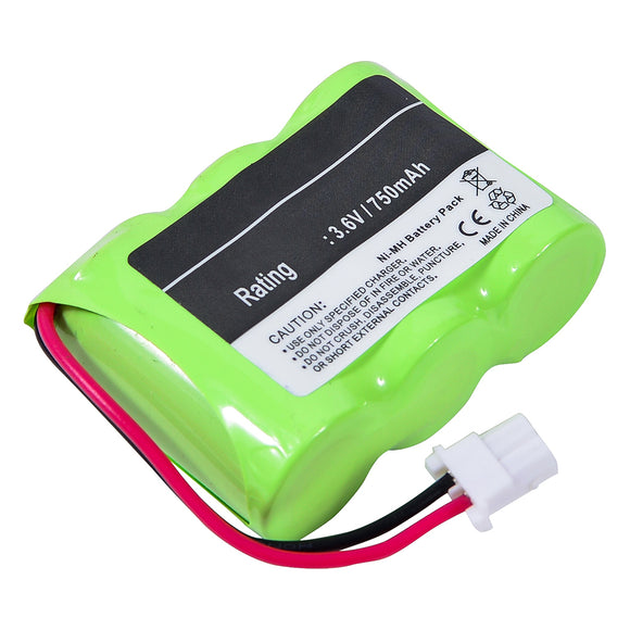 Batteries N Accessories BNA-WB-H365 Cordless Phones Battery - Ni-MH, 3.6V, 750 mAh, Ultra High Capacity Battery - Replacement for AT&T BT17333 Battery
