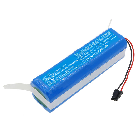 Batteries N Accessories BNA-WB-L17701 Vacuum Cleaner Battery - Li-ion, 14.4V, 5200mAh, Ultra High Capacity - Replacement for Eufy PA61 Battery