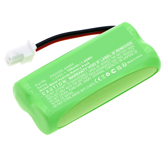 Batteries N Accessories BNA-WB-H17606 Baby Monitor Battery - Ni-MH, 2.4V, 700mAh, Ultra High Capacity - Replacement for Alecto AA850 Battery