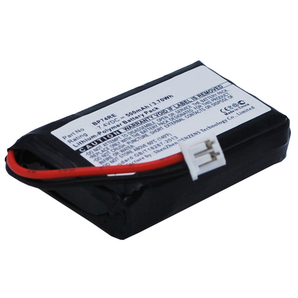Batteries N Accessories BNA-WB-L1131 Dog Collar Battery - Li-Pol, 7.4V, 500 mAh, Ultra High Capacity Battery - Replacement for Dogtra BP74RE Battery