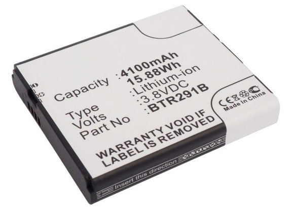 Batteries N Accessories BNA-WB-L9318 Wifi Hotspot Battery - Li-ion, 3.8V, 4100mAh, Ultra High Capacity - Replacement for Pantech BTR291B Battery