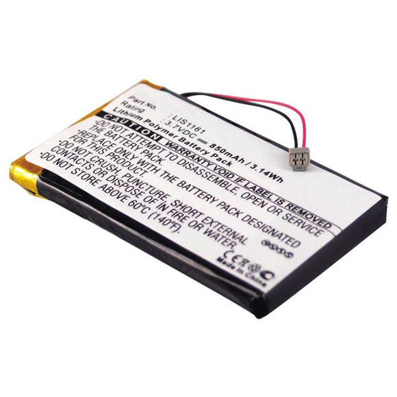 Batteries N Accessories BNA-WB-L6543 PDA Battery - Li-Ion, 3.7V, 850 mAh, Ultra High Capacity Battery - Replacement for Sony LIS1161 Battery