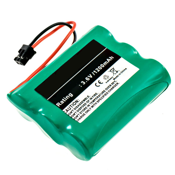 Batteries N Accessories BNA-WB-H339 Cordless Phone Battery - Ni-MH, 3.6V, 1200 mAh, Ultra High Capacity Battery - Replacement for Panasonic HHR-P401 Battery