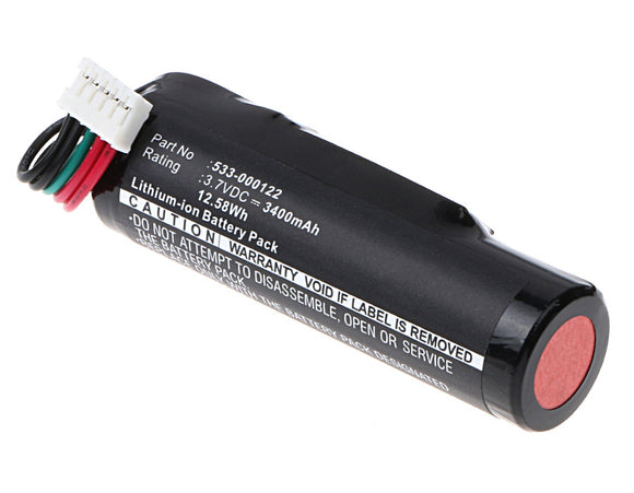 Batteries N Accessories BNA-WB-L8138 Speaker Battery - Li-ion, 3.7V, 3400mAh, Ultra High Capacity - Replacement for Logitech 533-000122, T11715170SWU Battery