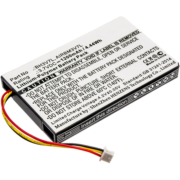 Batteries N Accessories BNA-WB-P7142 Remote Control Battery - Li-Pol, 3.7V, 1200 mAh, Ultra High Capacity Battery - Replacement for Autec AIRBM3V7L Battery