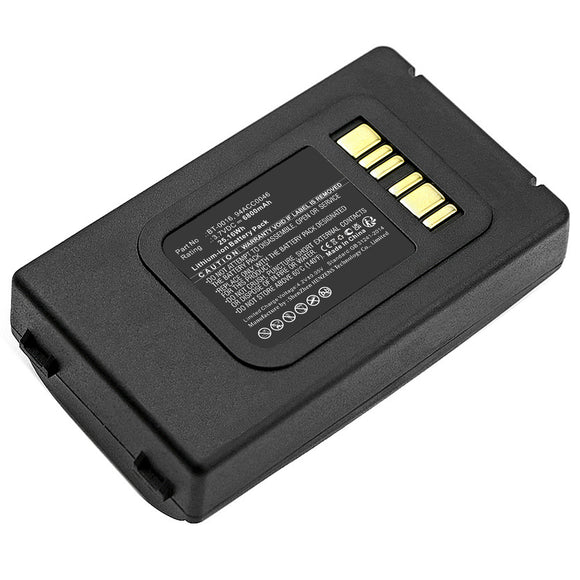 Batteries N Accessories BNA-WB-L1234 Barcode Scanner Battery - Li-Ion, 3.7V, 6800 mAh, Ultra High Capacity Battery - Replacement for Datalogic 94ACC0046 Battery