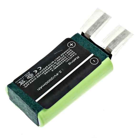 Batteries N Accessories BNA-WB-H7363 Shaver Battery - Ni-MH, 2.4V, 2000 mAh, Ultra High Capacity Battery - Replacement for Braun 138-10334 Battery