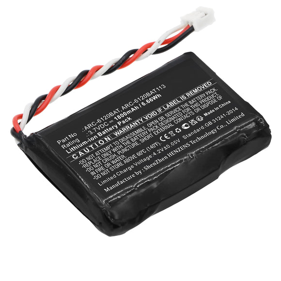 Batteries N Accessories BNA-WB-L18316 Raid Controller Battery - Li-ion, 3.7V, 1800mAh, Ultra High Capacity - Replacement for Areca 91-6120BA-T021 Battery