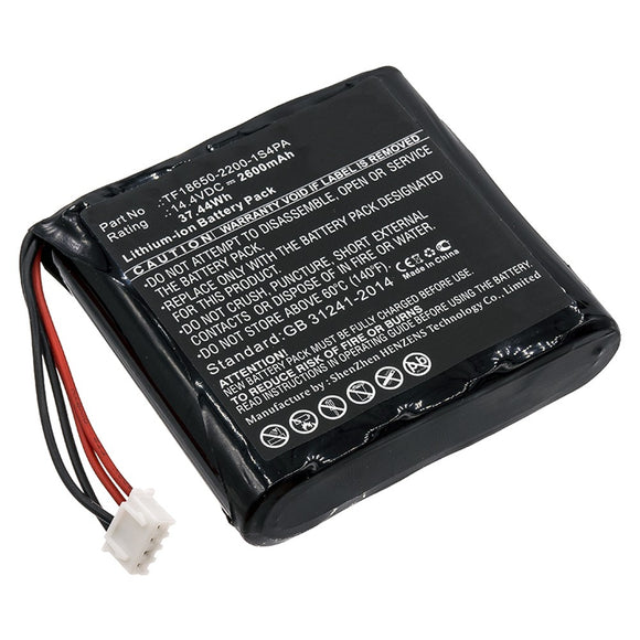 Batteries N Accessories BNA-WB-L8139 Speaker Battery - Li-ion, 14.4V, 2600mAh, Ultra High Capacity Battery - Replacement for Marshall TF18650-2200-1S4PA Battery