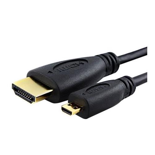 Batteries N Accessories BNA-WB-HDMI6FMC 5 Foot High Definition Micro HDMI (Type-D) To HDMI (Type-A) Cable, Black