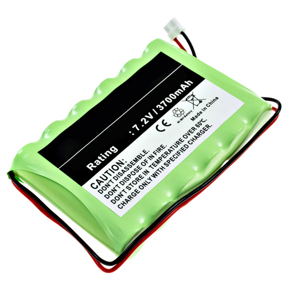 Batteries N Accessories BNA-WB-H7102 Alarm System Battery - Ni-MH, 7.2V, 3700 mAh, Ultra High Capacity - Replacement for Honeywell 300-03866 Battery