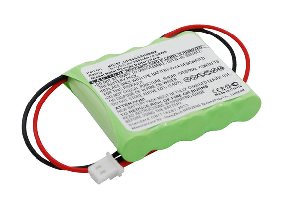 Batteries N Accessories BNA-WB-H7103 Alarm System Battery - Ni-MH, 6V, 700 mAh, Ultra High Capacity - Replacement for Honeywell 55111-05 Battery