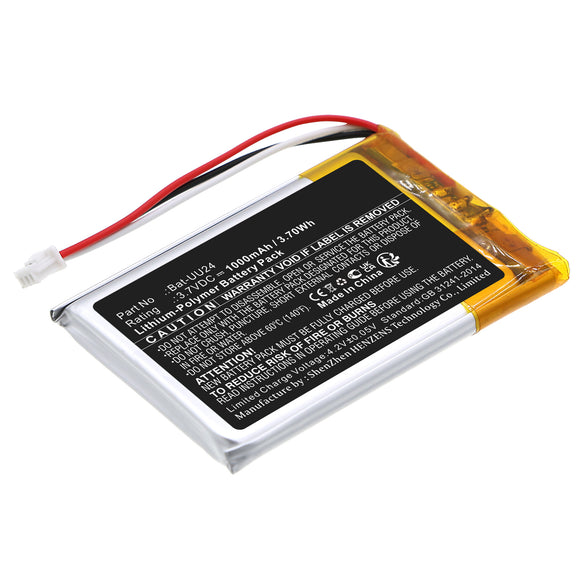 Batteries N Accessories BNA-WB-P18735 Baby Monitor Battery - Li-Pol, 3.7V, 1000mAh, Ultra High Capacity - Replacement for GHB Bat-UU24 Battery