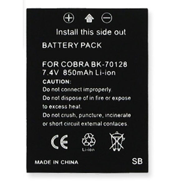 Batteries N Accessories BNA-WB-FRS-001-LI 2-Way Radio Battery - li-ion, 7.4V, 700 mAh, Ultra High Capacity Battery - Replacement for Cobra BK-70128, MN-0160001 Battery