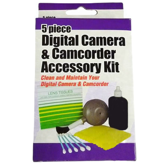 Batteries N Accessories BNA-WB-ZELCKSG 5 Piece Digital Camera/Camcorder Deluxe Cleaning Kit