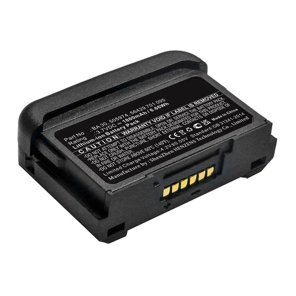Batteries N Accessories BNA-WB-L13790 Stage Monitor System Battery - Li-ion, 3.7V, 1800mAh, Ultra High Capacity - Replacement for Sennheiser 505974 Battery