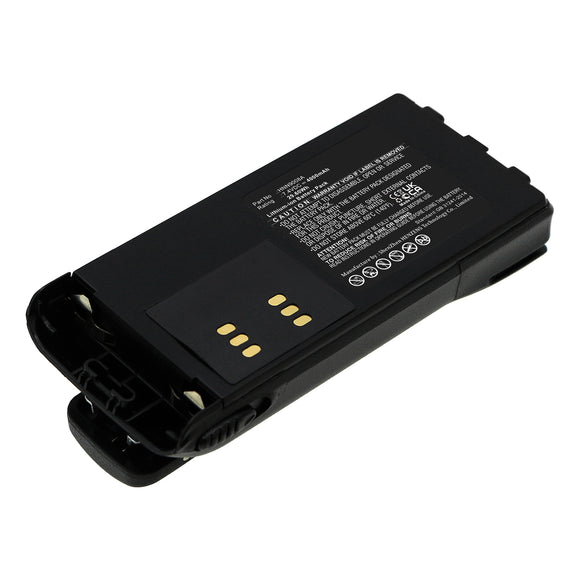 Batteries N Accessories BNA-WB-L17384 Communication Battery - Li-ion, 7.4V, 4000mAh, Ultra High Capacity - Replacement for Motorola HMNN4151 Battery