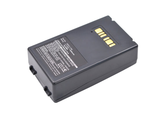 Batteries N Accessories BNA-WB-L1233 Barcode Scanner Battery - Li-Ion, 3.7V, 5200 mAh, Ultra High Capacity Battery - Replacement for Datalogic 94ACC1386 Battery