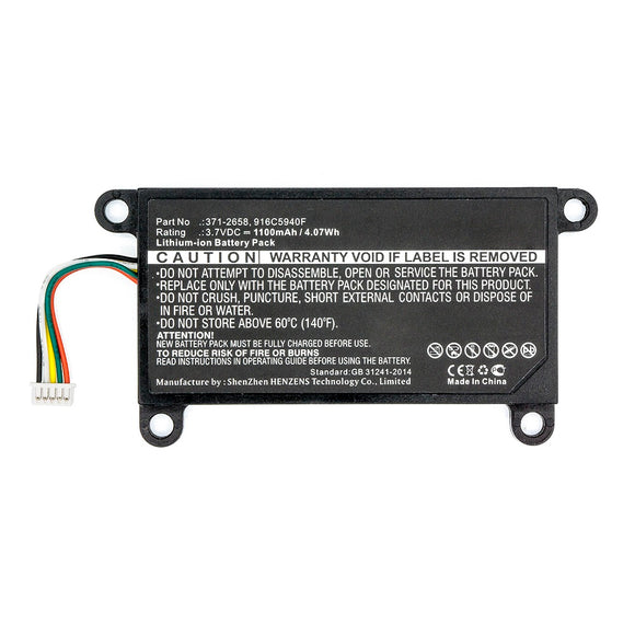 Batteries N Accessories BNA-WB-L13732 Raid Controller Battery - Li-ion, 3.7V, 1100mAh, Ultra High Capacity - Replacement for SUN 371-2658 Battery