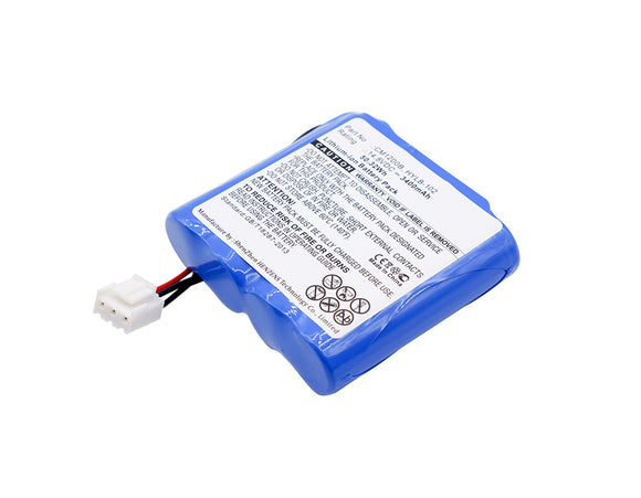 Batteries N Accessories BNA-WB-L11213 Medical Battery - Li-ion, 14.8V, 3400mAh, Ultra High Capacity - Replacement for EDAN HYLB-102 Battery