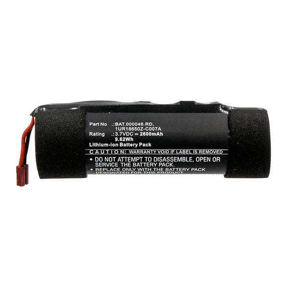 Batteries N Accessories BNA-WB-L16977 E-cigarette Battery - Li-ion, 3.7V, 2600mAh, Ultra High Capacity - Replacement for Philip Morris 1UR18650Z-C007A Battery