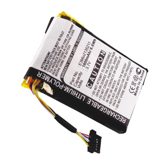 Batteries N Accessories BNA-WB-P16680 PDA Battery - Li-Pol, 3.7V, 1800mAh, Ultra High Capacity - Replacement for Mitac E3MIO2135211 Battery