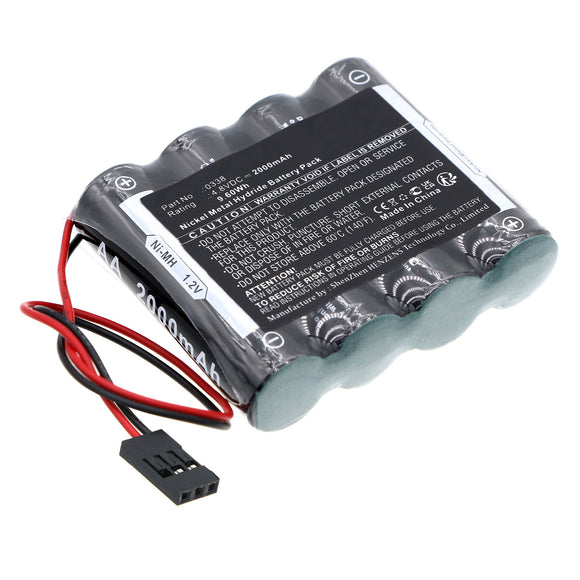 Batteries N Accessories BNA-WB-H18906 Cash Register Battery - Ni-MH, 4.8V, 2000mAh, Ultra High Capacity - Replacement for EI Mobika 0338 Battery