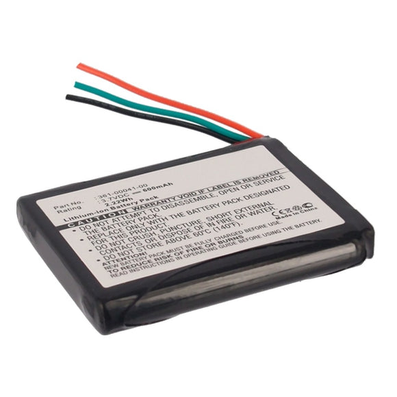 Batteries N Accessories BNA-WB-L4165 GPS Battery - Li-Ion, 3.7V, 600 mAh, Ultra High Capacity Battery - Replacement for Garmin 361-00041-00 Battery