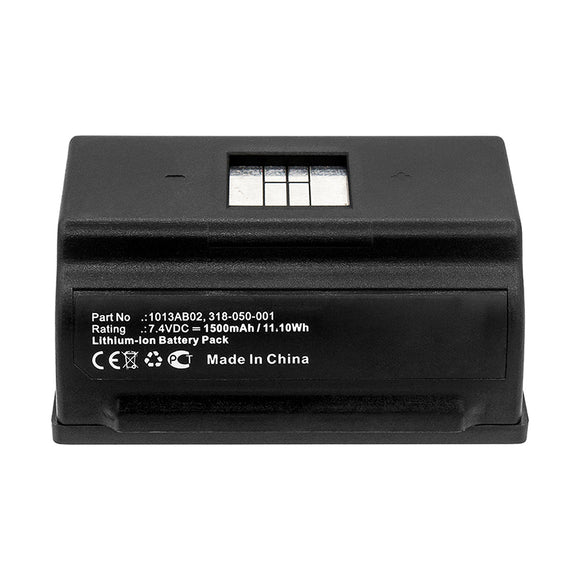 Batteries N Accessories BNA-WB-L12777 Printer Battery - Li-ion, 7.4V, 1500mAh, Ultra High Capacity - Replacement for Intermec 1013AB02 Battery