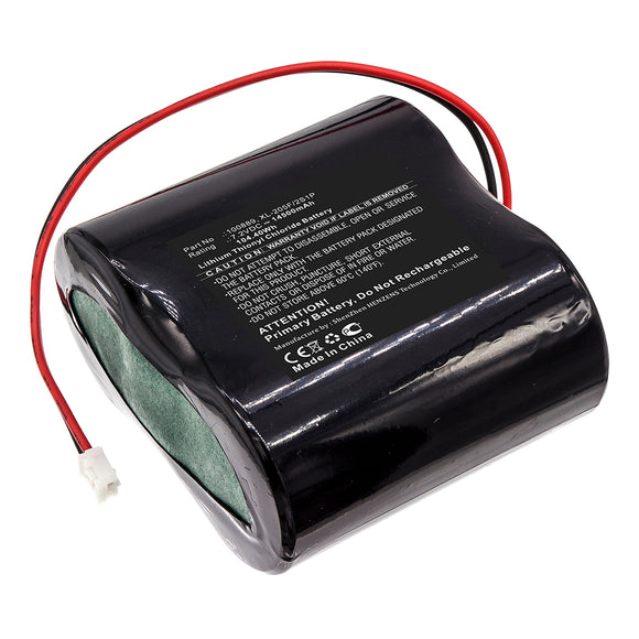 Batteries N Accessories BNA-WB-L12934 Automatic Flusher Battery - Li-SOCl2, 7.2V, 14500mAh, Ultra High Capacity - Replacement for Seametrics XL-205F/2S1P Battery