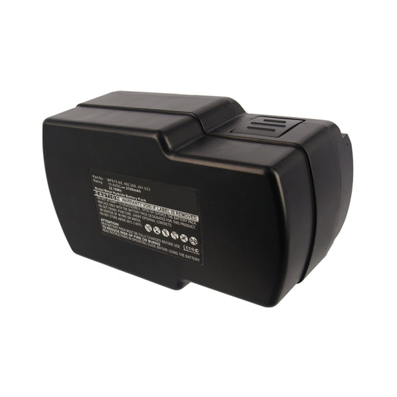 Batteries N Accessories BNA-WB-H11315 Power Tool Battery - Ni-MH, 15.6V, 2100mAh, Ultra High Capacity - Replacement for Festool BPS15 Battery