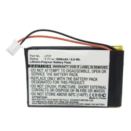 Batteries N Accessories BNA-WB-P8562 DAB Digital Battery - Li-Pol, 3.7V, 1800mAh, Ultra High Capacity Battery - Replacement for Pure LP37 Battery