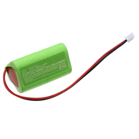 Batteries N Accessories BNA-WB-H19022 Siren Alarm Battery - Ni-MH, 7.2V, 600mAh, Ultra High Capacity - Replacement for Texecom GP250BVH6A6 Battery