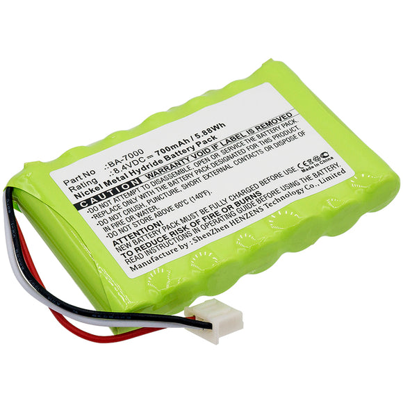 Batteries N Accessories BNA-WB-H7288 Mobile Printer Battery - Ni-MH, 8.4V, 700 mAh, Ultra High Capacity Battery - Replacement for Brother BA-7000 Battery
