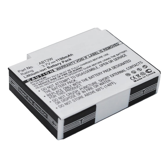 Batteries N Accessories BNA-WB-ABT2W Camcorder Battery - li-ion, 3.7V, 1100 mAh, Ultra High Capacity Battery - Replacement for CISCO ABT2W Battery