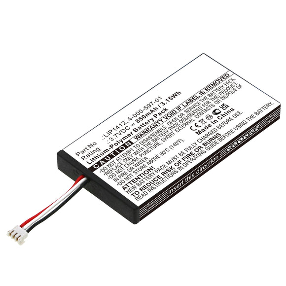 Batteries N Accessories BNA-WB-L7242 Game Console Battery - Li-Pol, 3.7V, 850 mAh, Ultra High Capacity Battery - Replacement for Sony 4-000-597-01 Battery