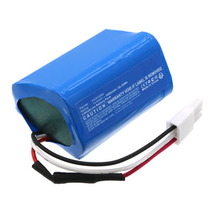 Batteries N Accessories BNA-WB-L18414 Vacuum Cleaner Battery - Li-ion, 14.8V, 3400mAh, Ultra High Capacity - Replacement for Philips 4ICR19/65 Battery