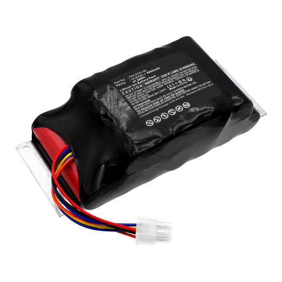 Batteries N Accessories BNA-WB-L20250 Medical Battery - Li-ion, 14.8V, 6600mAh, Ultra High Capacity - Replacement for ZOLL 703-0731-00 Battery