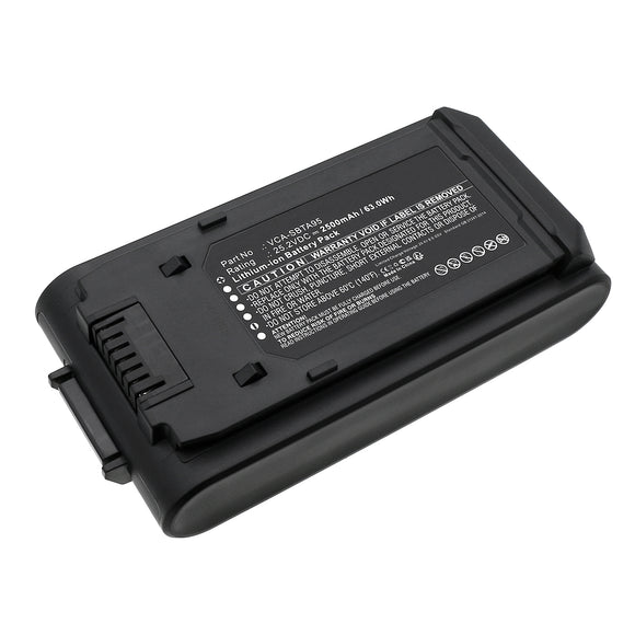 Batteries N Accessories BNA-WB-L19893 Household Battery - Li-ion, 25.2V, 2500mAh, Ultra High Capacity - Replacement for Samsung VCA-SBTA95 Battery