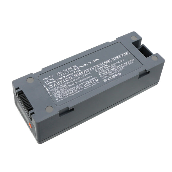 Batteries N Accessories BNA-WB-L19912 Medical Battery - Li-ion, 14.4V, 5000mAh, Ultra High Capacity - Replacement for COMEN CMLI2X4I005B Battery